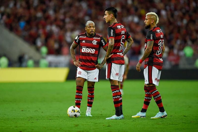 Pulgar tem vindo a se afirmar no Flamengo. Marcelo Cortes/Flamengo